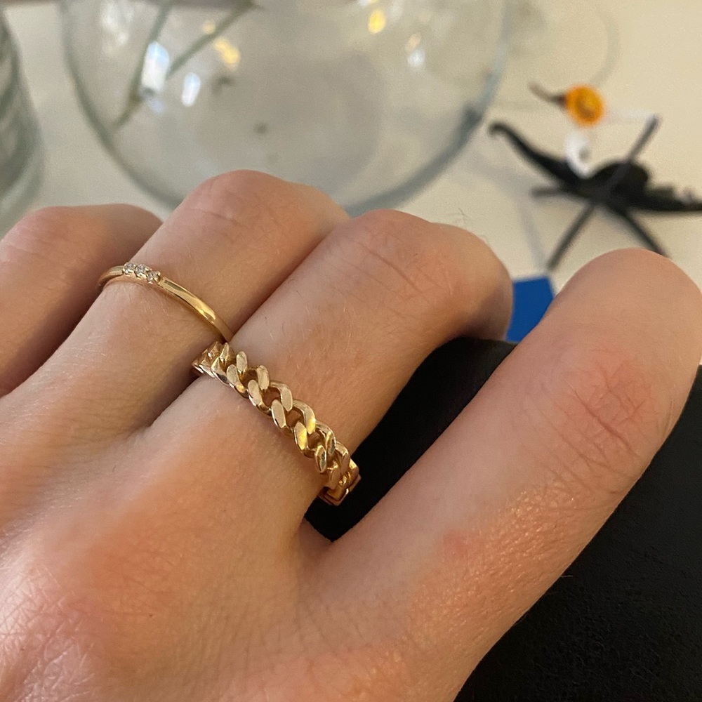 Aurate 14k Solid Yellow Gold Love Me Knot Ring (size 7) 3g - Picture 7 of 7